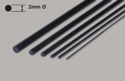 Carbon Fibre Rod - 2x600mm