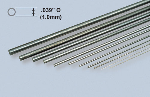 Piano Wire 1mm - .039 x 36 Inch/0.99 x 914mm (W-KS0497)