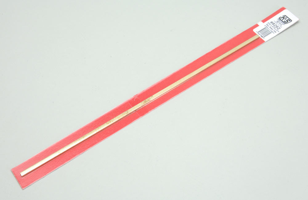 Rectangle Brass Tube 2.38x4.76x305mm 3/32 x 3/16 x .014 inch