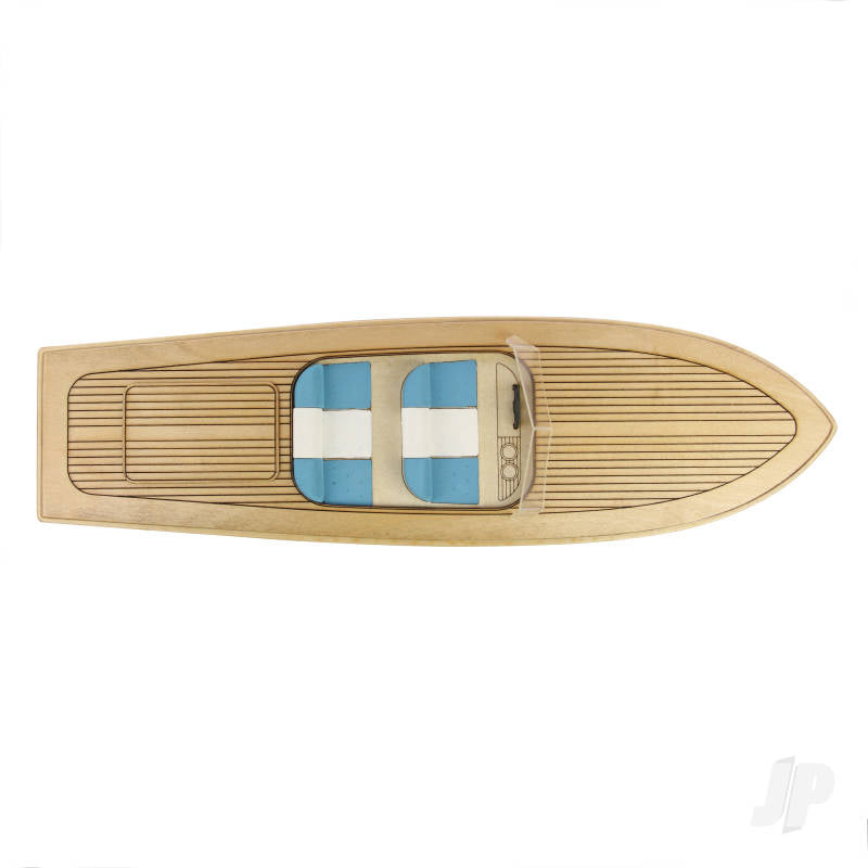 Riviera Motor Boat Kit 400mm Laser Cut (The wooden Model Boat Company