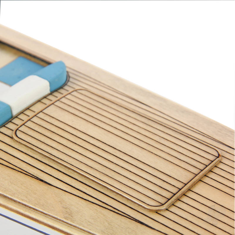 Riviera Motor Boat Kit 400mm Laser Cut (The wooden Model Boat Company