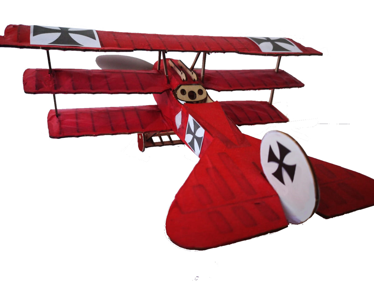 Hensons Fokker Dr1 Laser Cut Display Kit