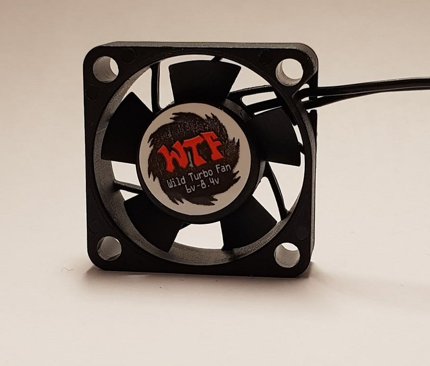 Blow Harder - 30mm x 10mm high speed fan - with 9 venting fins