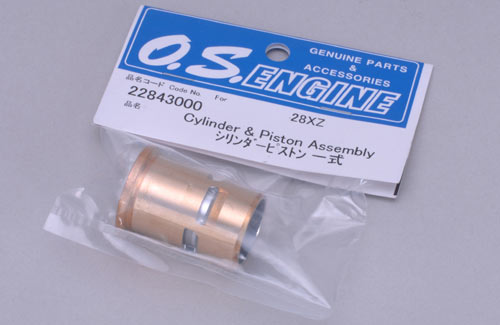 OS Engine Spares Cylinder & Piston Assy - 28XZ (Box 51)