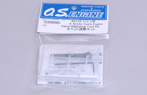 O.S Engine Valve Adjusting Tool Kit FS/FT 72200060 (28) (Box 51)