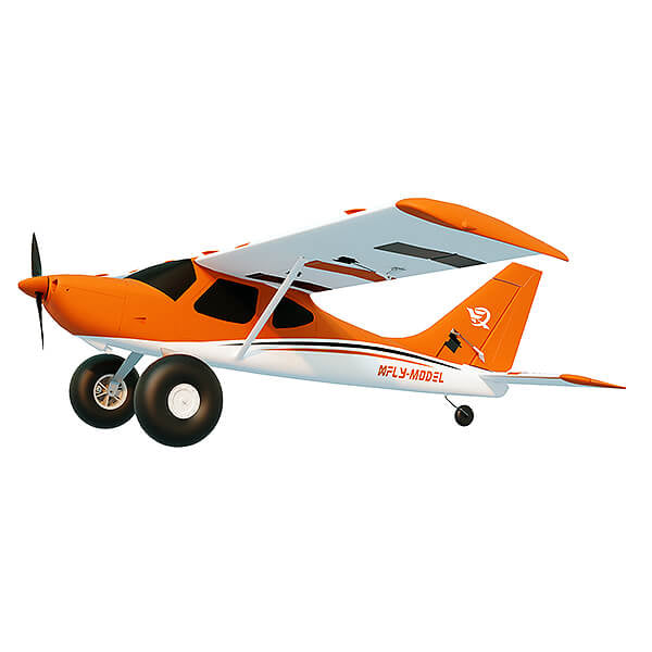 XFLY GLASTAR V2 BUSH/TRAINER (Orange) 1233MM WINGSPAN with out TX/RX/BATT/CHARGER