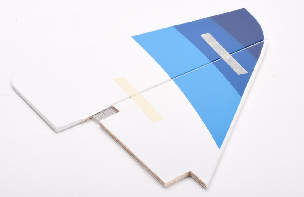 WOT 4-E Mk2 Fin & Rudder (3 Blues)