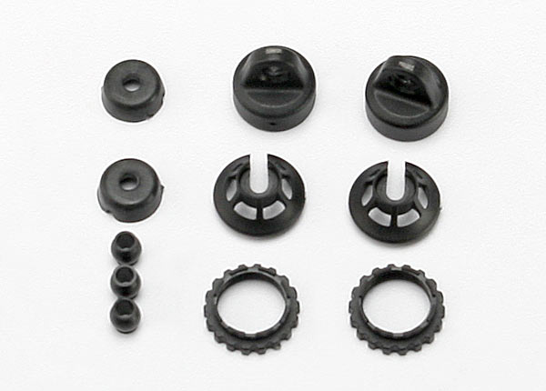 Caps and spring retainers GTR shock (upper cap (2)/ hollow