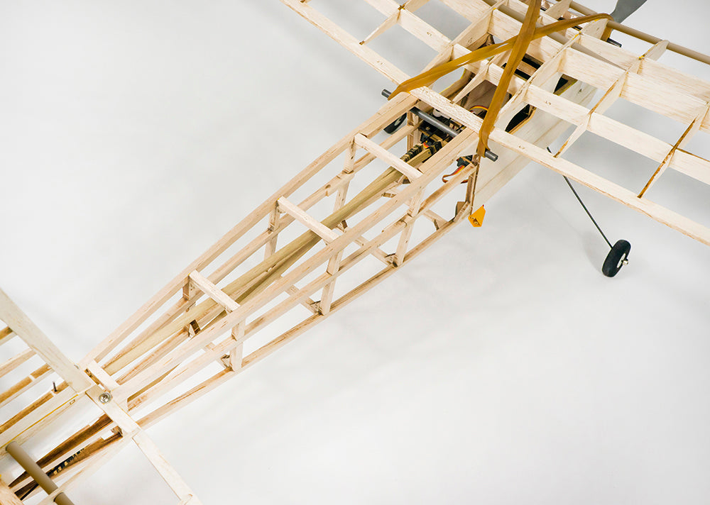 DW Cute Girl 1.15M Balsa Kit (inc Motor/ ESC/ Servos/ Prop)