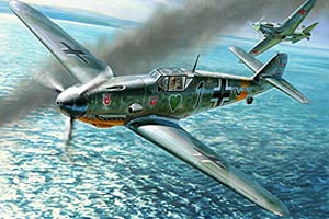 Zvezda 1/48 Messerschmitt Bf-109 F4 4806