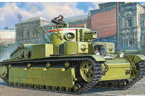 Zvezda 1/72 T-28 SOVIET TANK 5064