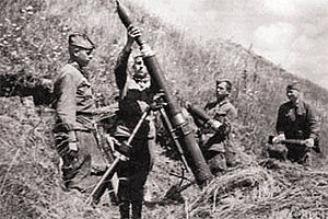 Zvezda 1/72 SOVIET 120MM MORTAR WITH CREW 6147