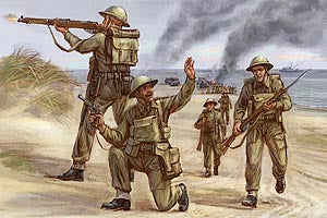 Zvezda 1/72 British Infantry 1939-42 6166