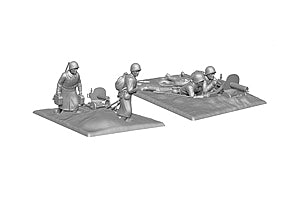 Zvezda 1/72 SOVIET MACHINE GUN W/CREW 6220