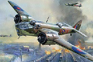 Zvezda 1/200 British Bomber Bristol Blenheim IV Kit 6230