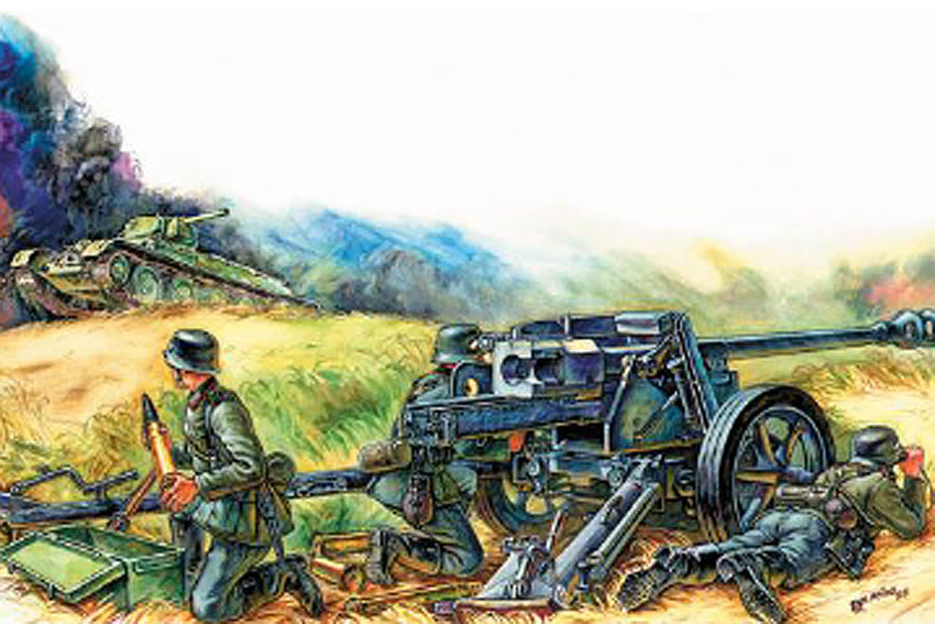Zvezda 1/72 PAK-40 6257