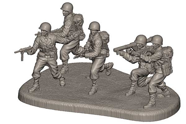 Zvezda 1/72 US INFANTRY WWII 6278