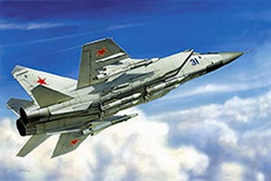 Zvezda 1/72 MIG-31 Soviet Interceptor 7229