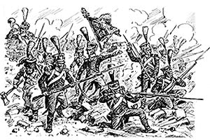 Zvezda 1/72 FRENCH VOLTIGEURS LBC-ILAD 8042