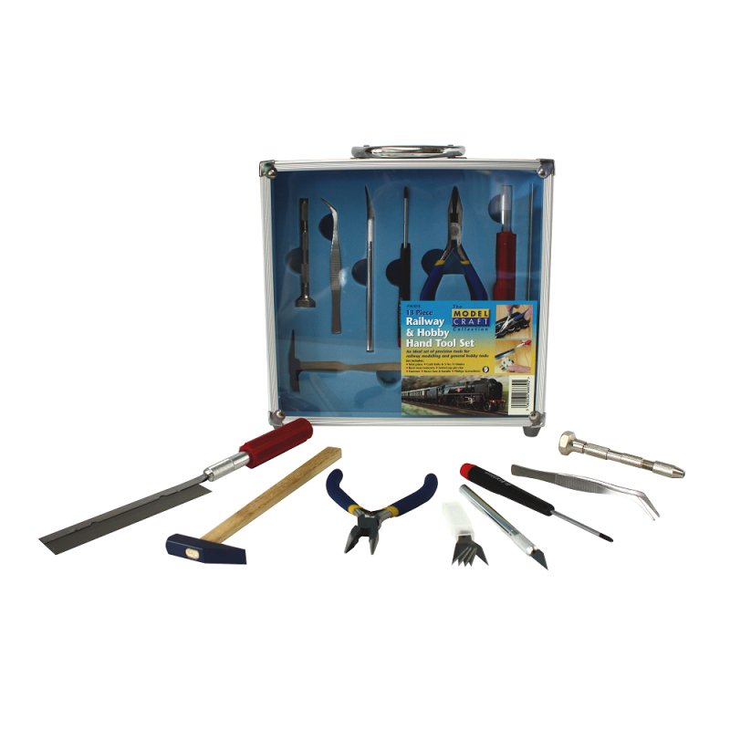 Model Craft 13 piece Railway & Hobby Hand Tool Set