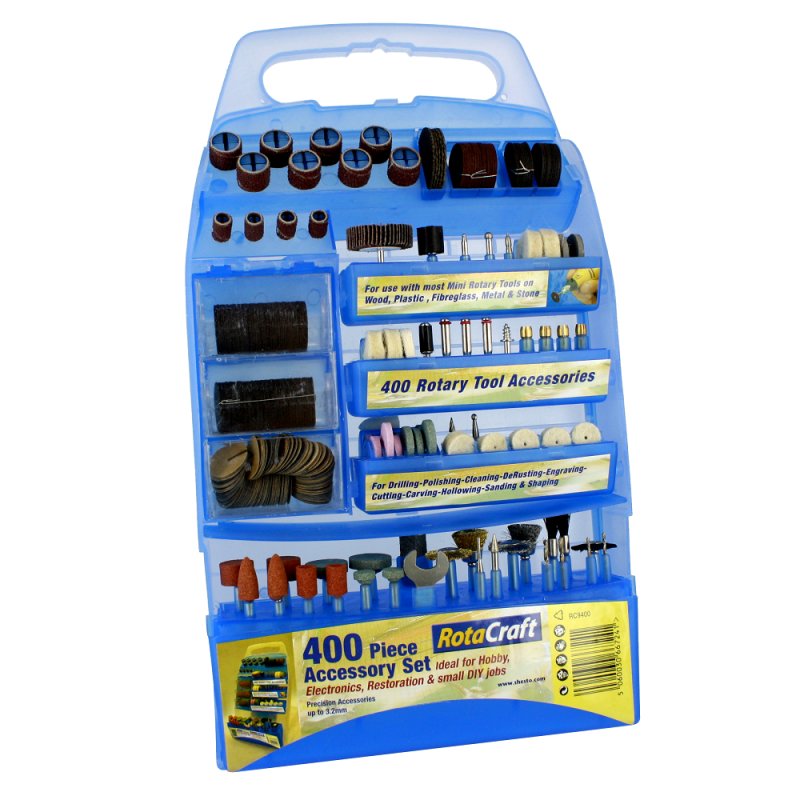 RotoCraft 400 Piece Accessory Set RC9400