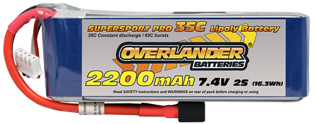 7.4v 2s Lipo Batteries