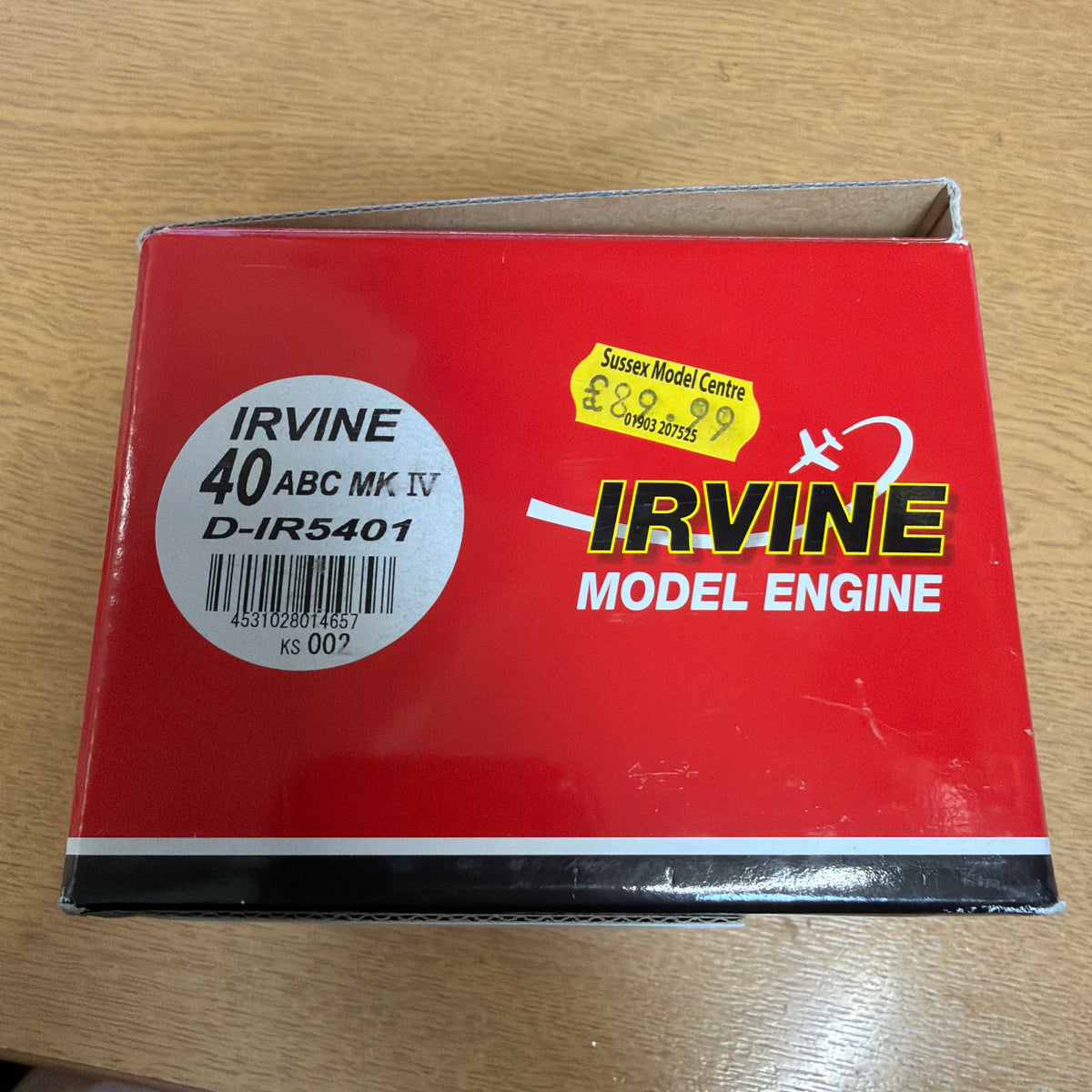 Irvine 40 Mk IIII ABC Engine -New In Box D-IR5401 – Sussex Model Centre