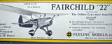 Fyline Models Fairchild 22 kit - Second Hand -Unbuilt Kit
