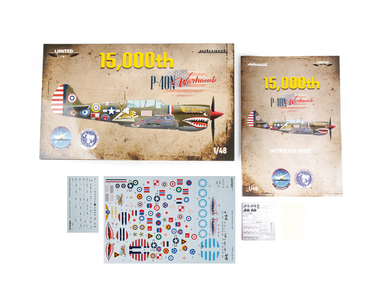 Eduard 1/48 P-40N Warhawk Kit (15000) 11193