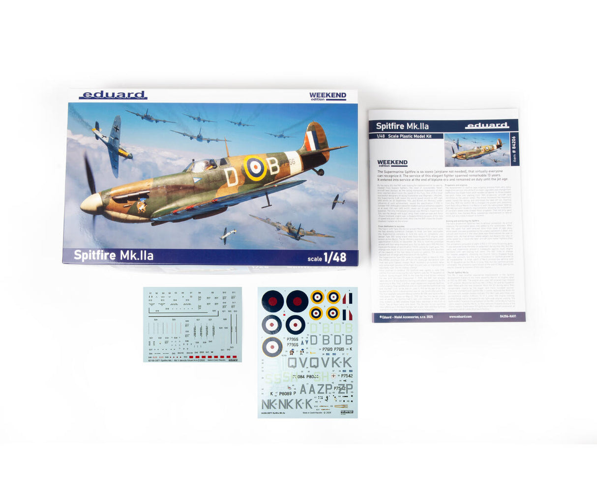 Eduard 1/48 Spitfire Mk.IIa Kit 84206