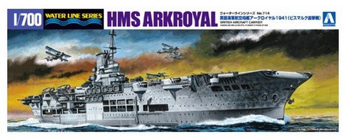 Aoshima 1/700 HMS ARK ROYAL 1941 01018