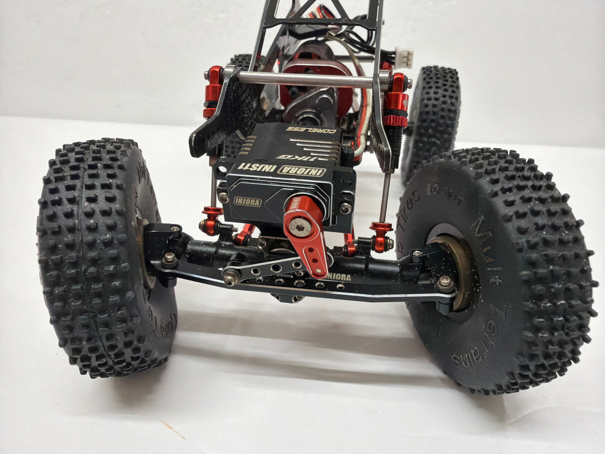 Second Hand Brushless Injora Rock crawler Metal Chassi  1:18 project needs esc & rx Frame body (Copy)