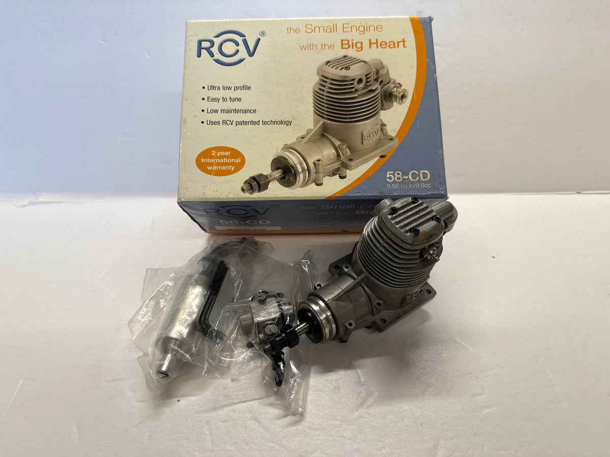RCV 58-CD Four Stroke Glow Engine - Second Hand