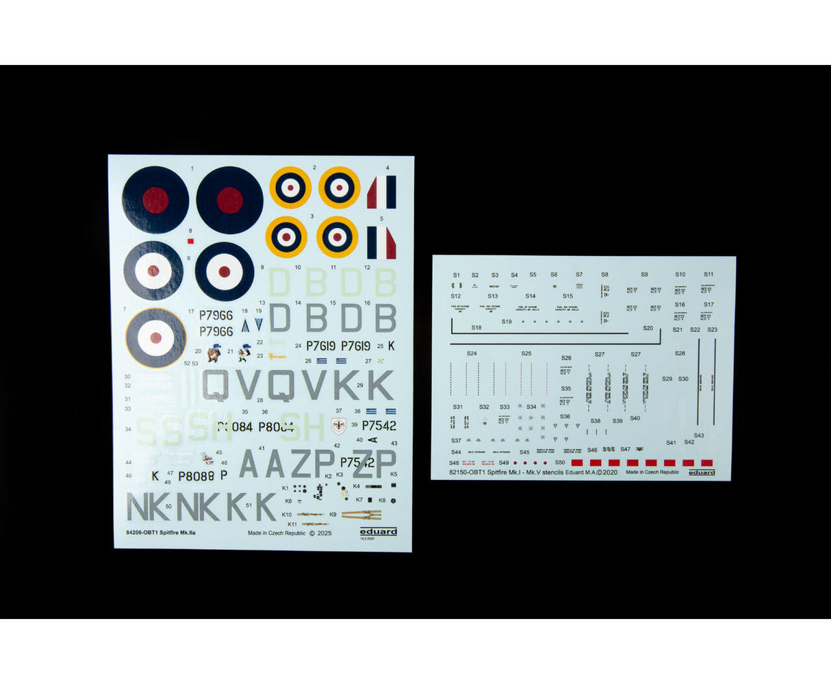 Eduard 1/48 Spitfire Mk.IIa Kit 84206