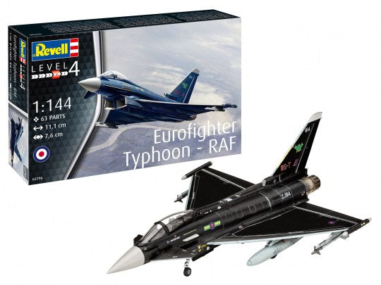 Revell 1/144 Eurofighter Typhoon (single seat) Kit 03796