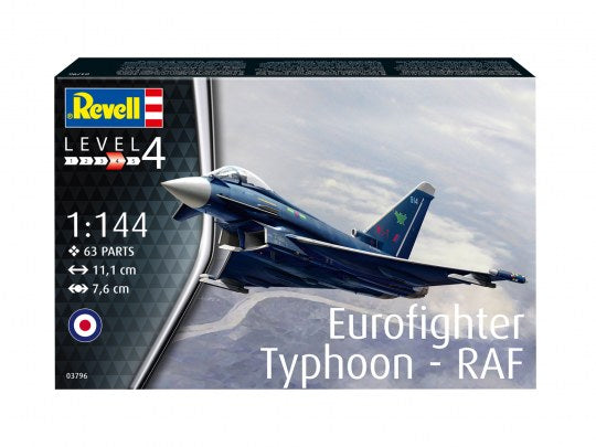 Revell 1/144 Eurofighter Typhoon RAF Starter Set 63796