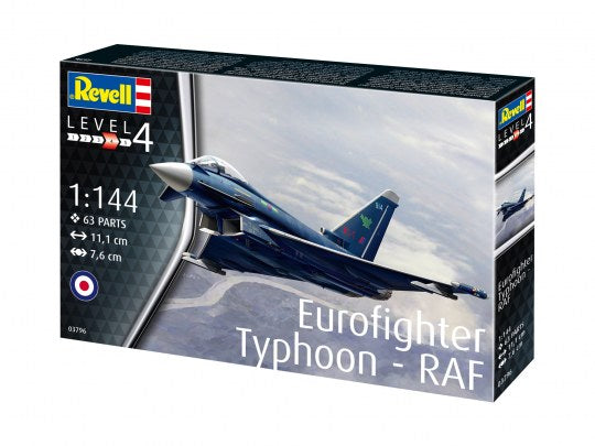 Revell 1/144 Eurofighter Typhoon (single seat) Kit 03796