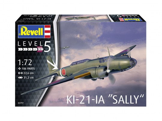 Revell 1:72 Mitsubishi KI-21-lA Sally Kit 03797