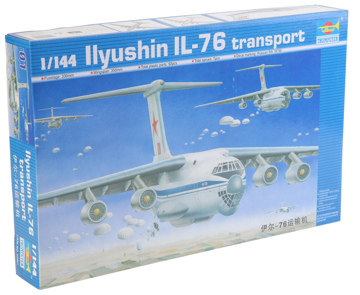 Trumpeter LLyushin IL-76 Transport 1/144 03901