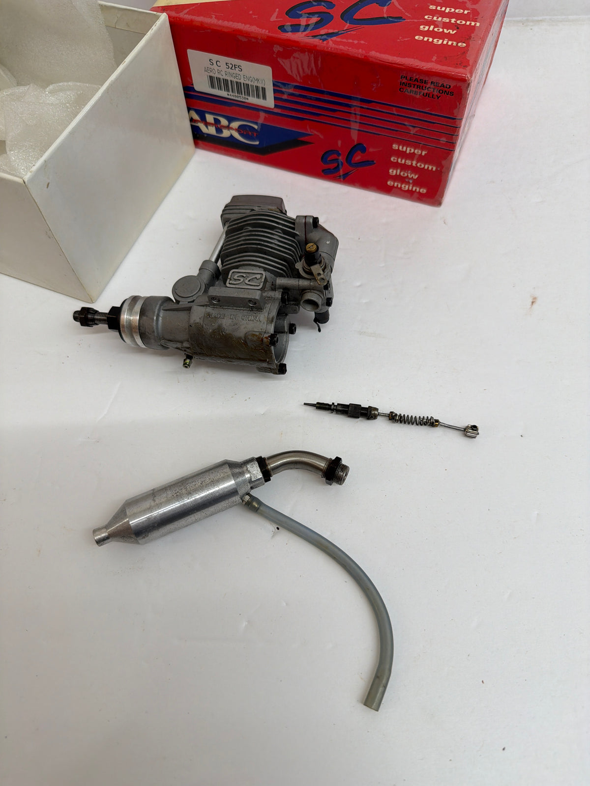 SC52FS Ringed 4-Stroke Glow R/C Aero Engine Second Hand