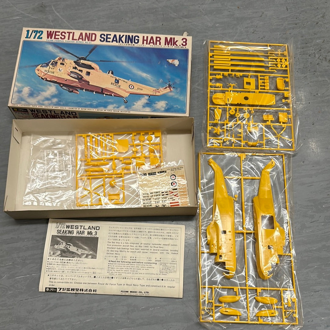 Fujimi Westland SeaKing HAR Mk.3 1:72 scale Kit