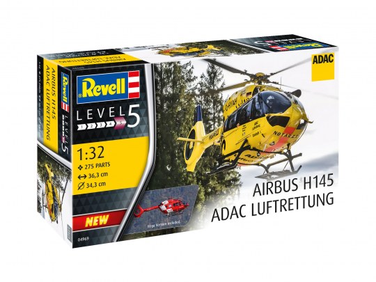 Revell 1/32 Airbus H145 ADAC Luftrettung Kit