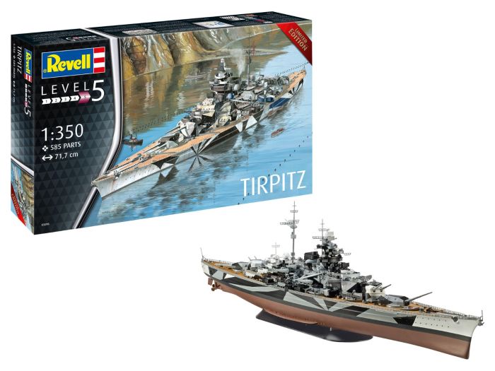 Revell 1/350 Tirpitz Kit 05096 (Limited Edition)