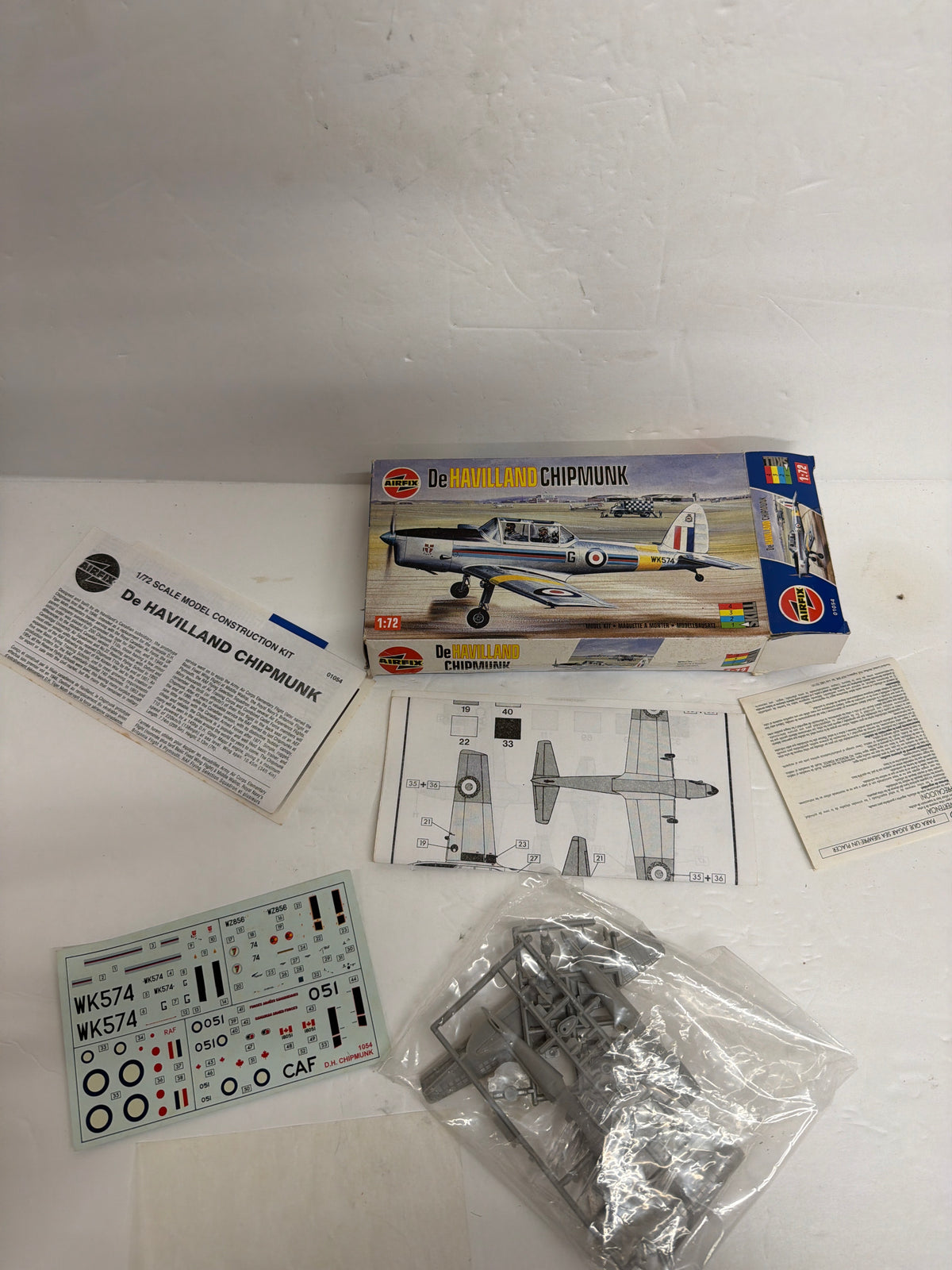 Airfix Plastic Model Kit de Havilland Chipmunk T.10 1:72