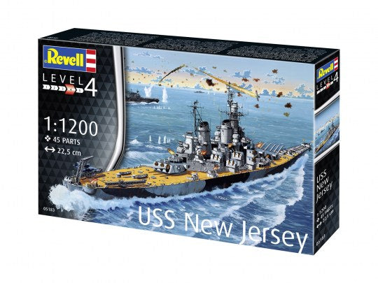 Revell 1:200 USS New Jersey Kit 05183