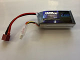 Zeee 2S Lipo Battery 1500mAh with T Plug - SECOND HAND