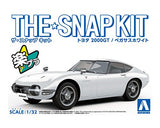 1/32nd SNAP KIT TOYOTA 2000GT WHITE