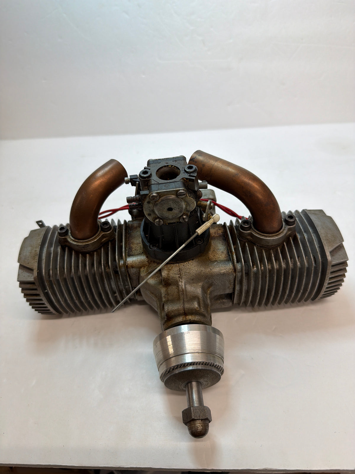OPS 60 Twin Maxi RCA 60cc Opposed Twin 2-Stroke RC Aircraft Engine – Vintage Italian Engine