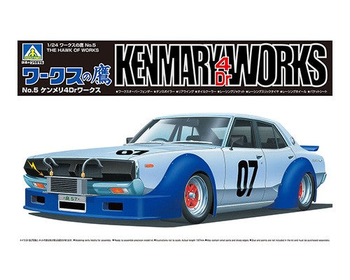 NEW! 1/24 KENMARY HAWK OF THE WORKS RACING SPEC