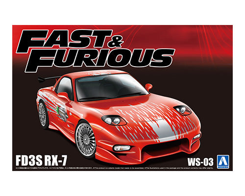 Aoshima 1/24 Fast & Furious FD3S RX-7